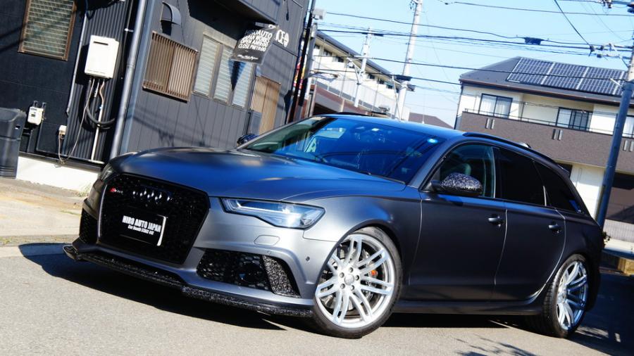 キャリパー塗装施工事例：アウディRS6　キャリパー塗装＆ローター塗装　COLOR:#055 Super shining silver metal finish＆#004 Blast light gray metalic IMG8_1809_dsSmcP_sub6.jpg