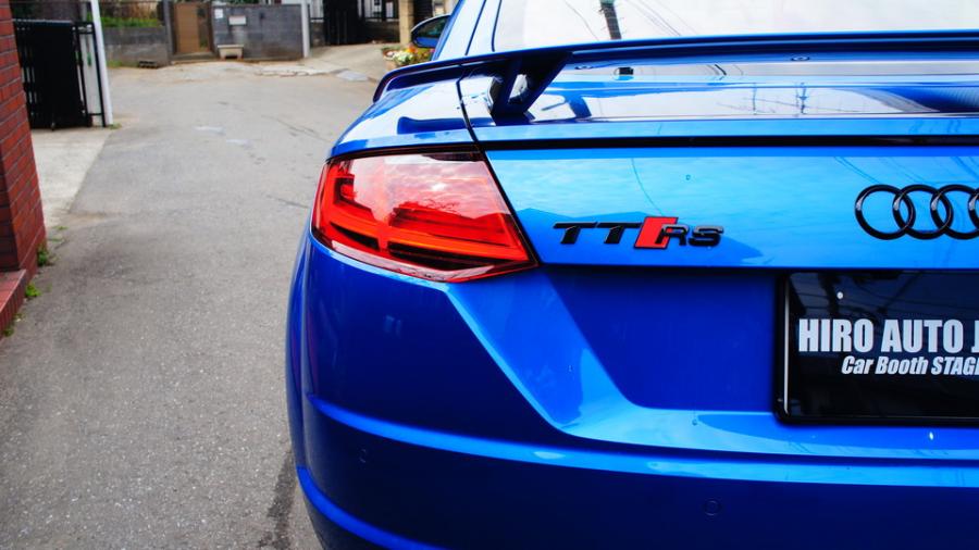 キャリパー塗装施工事例：アウディTTRS　キャリパー塗装　COLOR:#1116 Acid green　ホイール塗装：マットブラック IMG8_1813_isYcPg_sub9.jpg