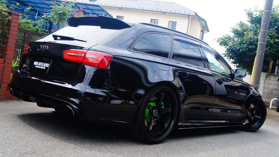 キャリパー塗装施工事例：アウディRS6　キャリパー塗装、ローター塗装　COLOR:#1113 Monster green IMG8_1852_xYjlkM_sub9.jpg