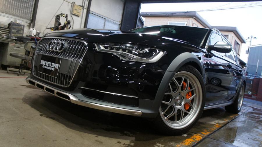 キャリパー塗装施工事例：アウディA6　キャリパー塗装　COLOR:#1110 Valencia premium orange　ローター塗装　COLOR:#004 Blast light gray metalic IMG8_1896_01ZqRk_sub7.jpg