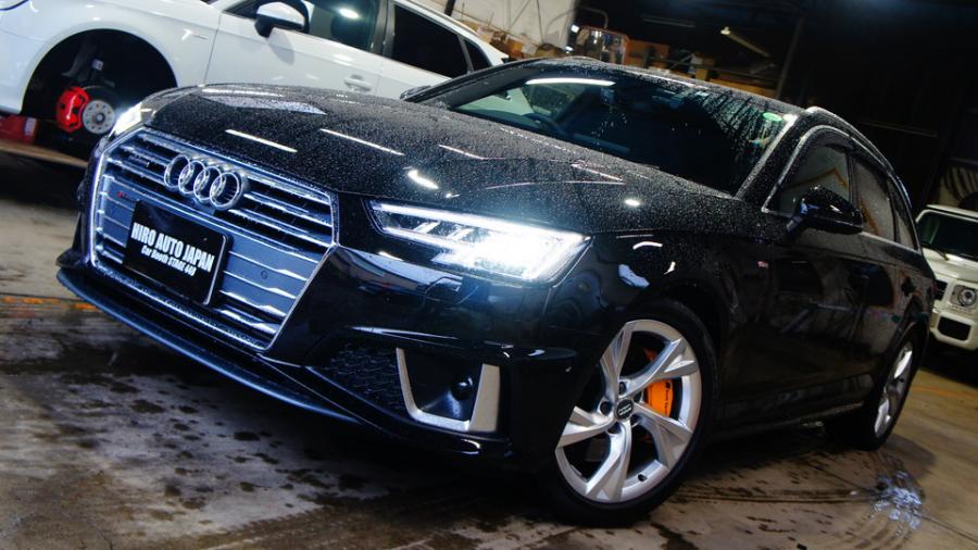 キャリパー塗装施工事例：アウディA4　キャリパー塗装COLOR:#021 california sunshinne yellow　ローター加工Type:DP IMG8_1960_yDY1RT_sub2.jpg