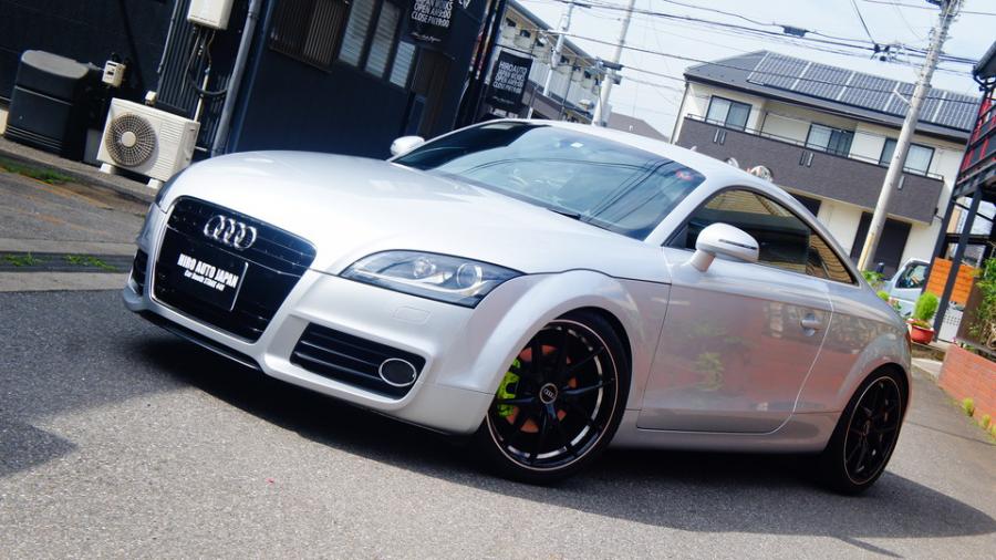 アウディTT　キャリパー塗装COLOR:#1116 Acid green