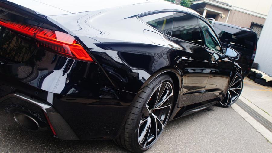 キャリパー塗装施工事例：アウディRS7　キャリパー塗装　COLOR:#030 Royal art pearl orange gold　ホイールオリジナル塗装 IMG8_2140_7FdDCU_sub10.jpg