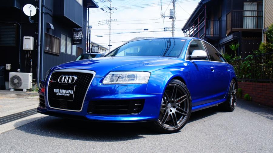 アウディRS6　キャリパー塗装COLOR:オリジナルブラック