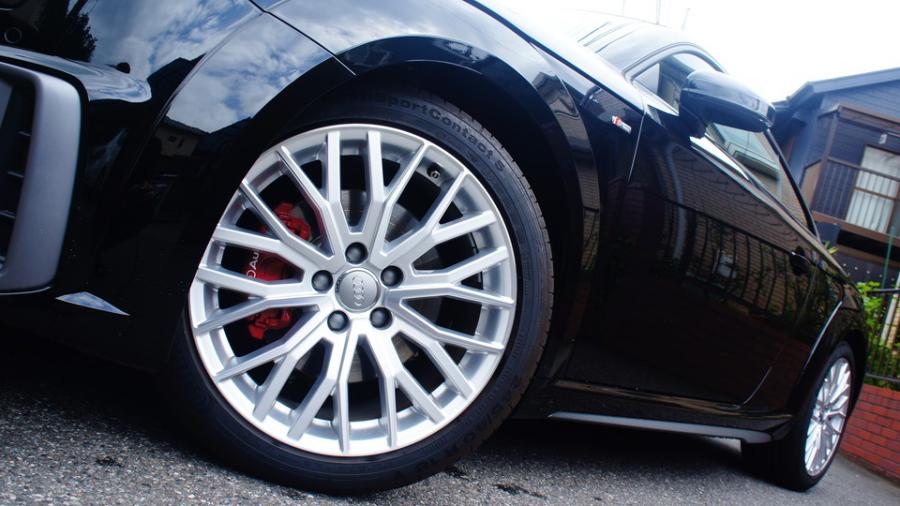 キャリパー塗装施工事例：アウディTT　キャリパー塗装COLOR:#001 Italian losso solid　D-DASH低ダストパット前後装着 IMG8_2178_0MXdep_sub4.jpg