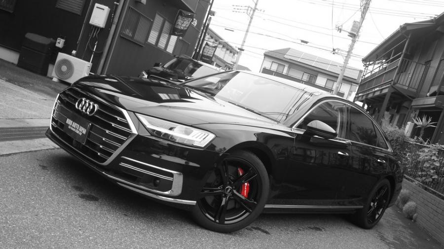 キャリパー塗装施工事例：アウディA8　キャリパー塗装COLOR:#001 Italian losso solid IMG8_2181_Kly6I5_sub7.jpg