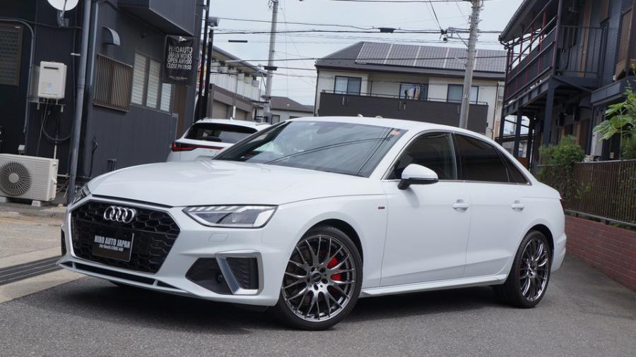 アウディA4　キャリパー塗装COLOR:#001 Italian losso solid