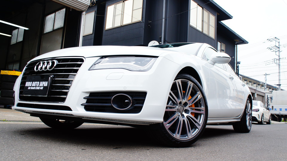 キャリパー塗装施工事例：アウディA7-3.0T純正キャリパー塗装　COLOR:#021 california sunshinne yellow、ローター塗装　COLOR：#052 premium platinum silver IMG8_992_5FP1vP_sub5.jpg