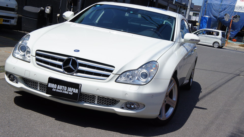 キャリパー塗装施工事例：ベンツＣＬＳ純正キャリパー塗装　ＣＯＬＯＲ：#030 royal art pearl orange goldローター塗装　ＣＯＬＯＲ：#052 premium platinum silver＆ローター加工Ｔｙｐｅ：Ｃ6Ｓ8Ｄ　Ｄ－ＤＡＳＨブレーキパット前後装着 IMG9_1016_LMssiq_sub3.jpg