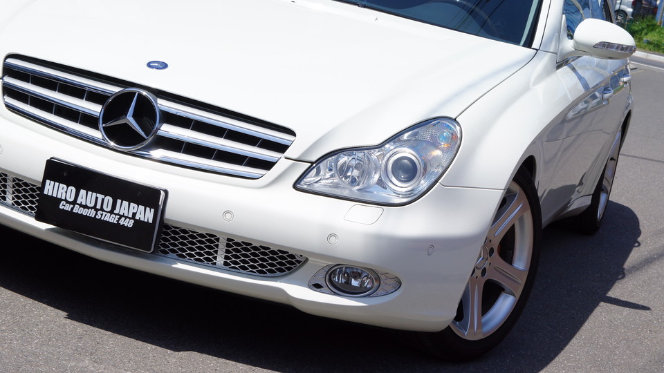 キャリパー塗装施工事例：ベンツＣＬＳ純正キャリパー塗装　ＣＯＬＯＲ：#030 royal art pearl orange goldローター塗装　ＣＯＬＯＲ：#052 premium platinum silver＆ローター加工Ｔｙｐｅ：Ｃ6Ｓ8Ｄ　Ｄ－ＤＡＳＨブレーキパット前後装着 IMG9_1016_LMssiq_sub4.jpg