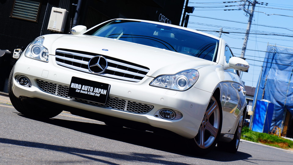 キャリパー塗装施工事例：ベンツＣＬＳ純正キャリパー塗装　ＣＯＬＯＲ：#030 royal art pearl orange goldローター塗装　ＣＯＬＯＲ：#052 premium platinum silver＆ローター加工Ｔｙｐｅ：Ｃ6Ｓ8Ｄ　Ｄ－ＤＡＳＨブレーキパット前後装着 IMG9_1016_LMssiq_sub8.jpg