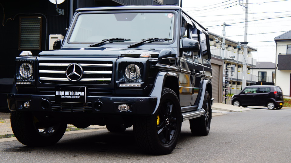 キャリパー塗装施工事例：ベンツGクラス純正キャリパー塗装　COLOR：#020 hawaiian passion yellow＆ホイール塗装　COLOR：半艶マットブラック IMG9_1125_JURzcn_sub9.jpg