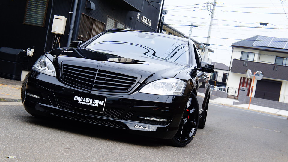 キャリパー塗装施工事例：ベンツＳ550Ｗ221純正キャリパー塗装　ＣＯＬＯＲ：#001 Italian losso solid IMG9_1171_9rRPSO_sub1.jpg