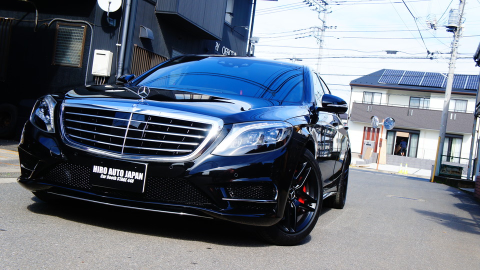 キャリパー塗装施工事例：ベンツＳ300ｈ純正キャリパー塗装　ＣＯＬＯＲ：#001 Italian losso solid＆Ｄ－ＤＡＳＨブレーキパット前後装着＆ホイールマットブラック塗装 IMG9_1181_5pQIDL_sub5.jpg