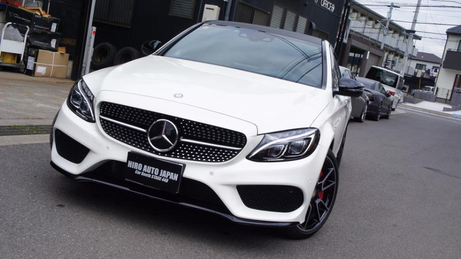 キャリパー塗装施工事例：ベンツC450純正キャリパー塗装＆ローター塗装　COLOR:#001 Italian losso solid IMG9_1321_1WRSrD_sub3.jpg