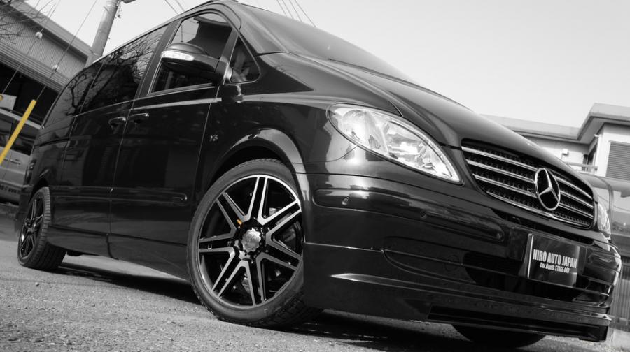 ベンツVクラス純正キャリパー塗装　COLOR:#098 honey of pearl orange