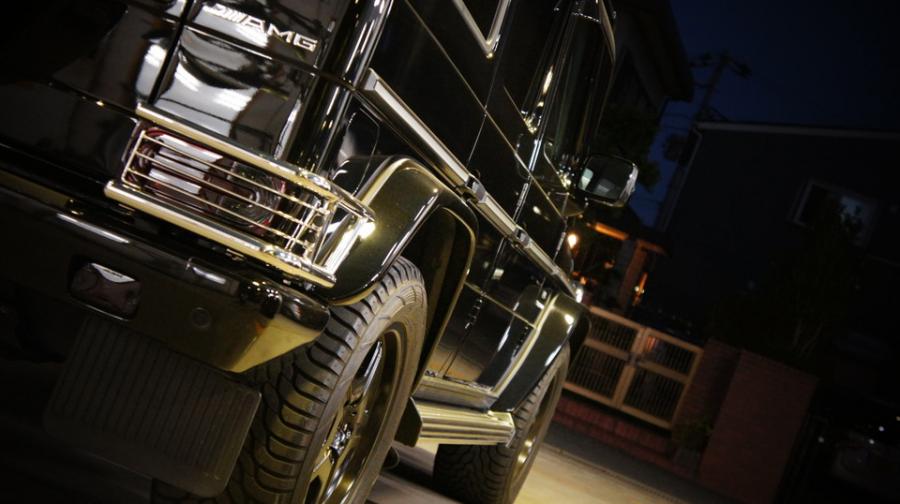 キャリパー塗装施工事例：ベンツG55AMG・キャリパー塗装　COLOR:#009 Hyper metallic black IMG9_1364_2c6GiI_sub7.jpg