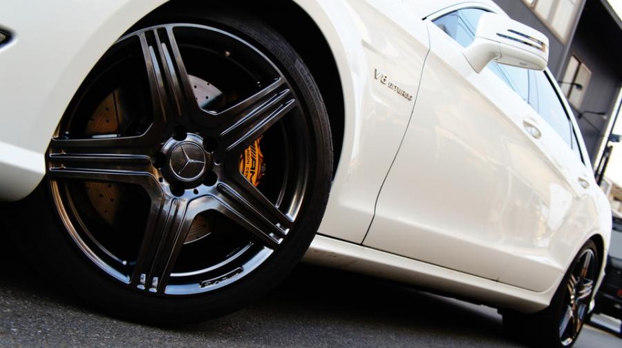 キャリパー塗装施工事例：ベンツCLS63AMG　キャリパー塗装　COLOR：#030 Royal art pearl orange gold IMG9_1369_1eGZVM_sub3.jpg