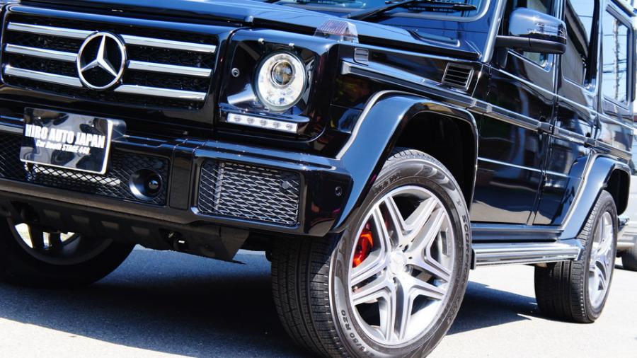 ベンツG350d　キャリパー塗装　COLOR：#001 Italian losso solid