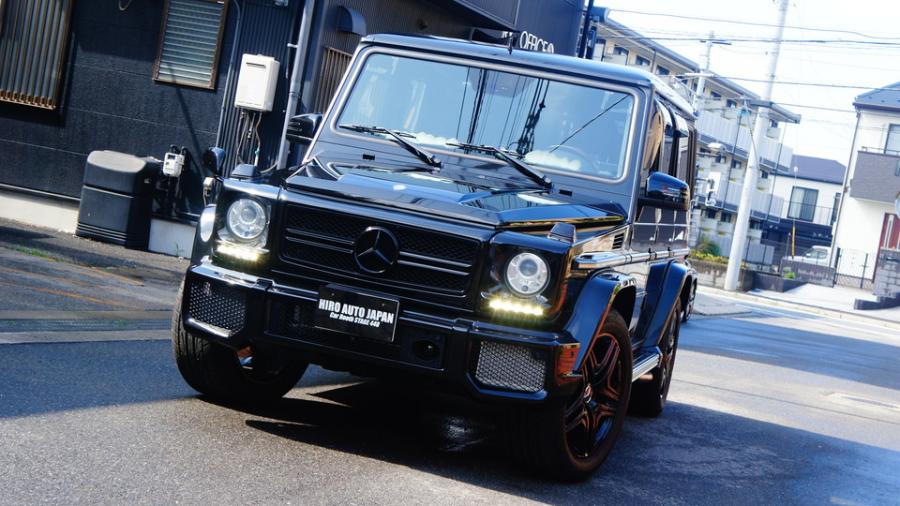 ベンツG55AMG　キャリパー塗装　COLOR：#001 Italian losso solid