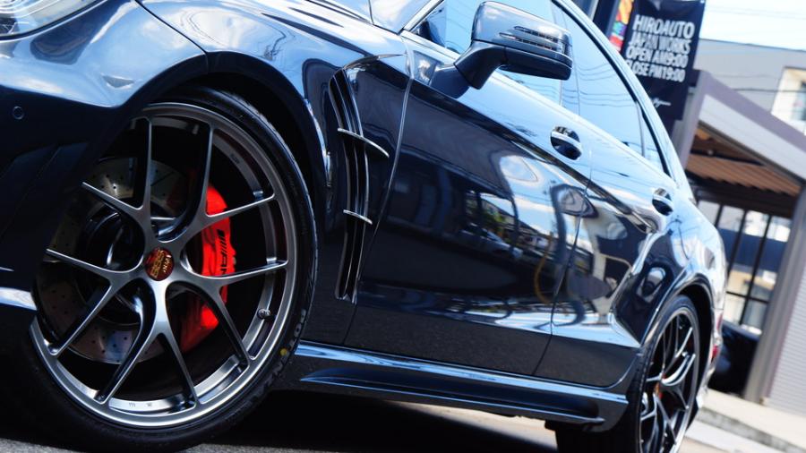 キャリパー塗装施工事例：ベンツCLS63AMG　ローター塗装　COLOR：#004 Blast light gray metalic IMG9_1443_OGY0C5_sub5.jpg