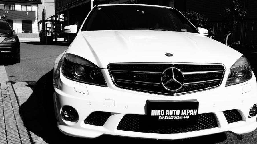 キャリパー塗装施工事例：ベンツC63AMG　キャリパー塗装　COLOR:#099 honey of pearl green IMG9_1486_dEMaZz_sub7.jpg