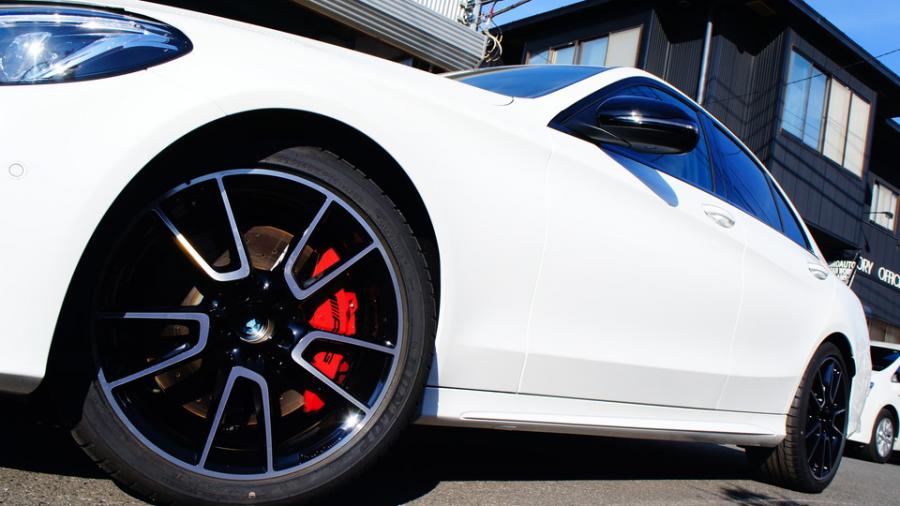 キャリパー塗装施工事例：ベンツC43AMG　キャリパー塗装　COLOR:#001 Italian losso solid IMG9_1490_I054Qu_sub4.jpg