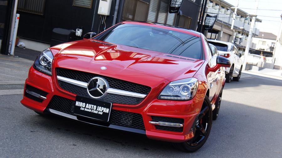 キャリパー塗装施工事例：ベンツSLK R172　キャリパー塗装　COLOR:#001 Italian losso solid IMG9_1510_goxajk_sub3.jpg