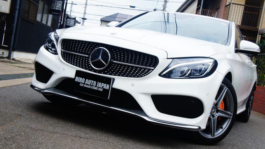 キャリパー塗装施工事例：ベンツC180　キャリパー塗装　COLOR:#098 honey of pearl orange　D-DASHダストダウンブレーキパット装着 IMG9_1634_oH9JIP_sub10.jpg