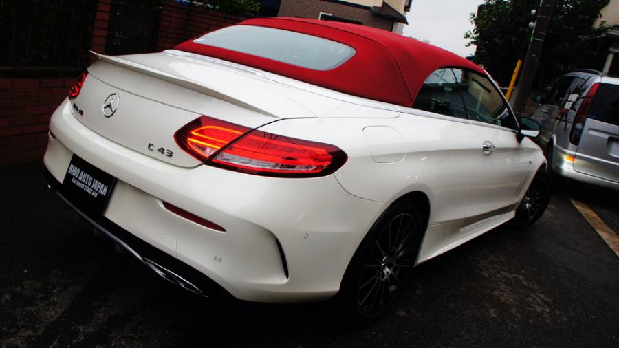 キャリパー塗装施工事例：ベンツC43カブリオレ　キャリパー塗装＆ローター塗装　COLOR:#001 Italian losso solid＆オリジナルブラック IMG9_1657_ENT34F_sub5.jpg