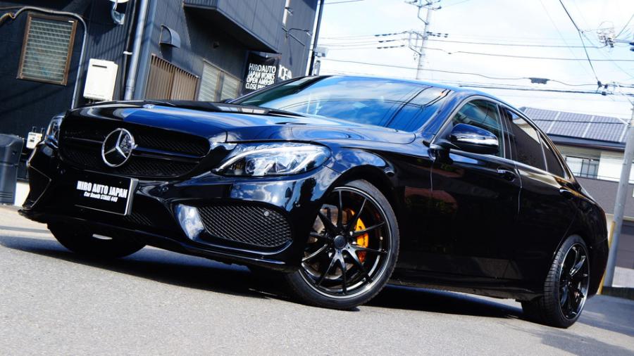 キャリパー塗装施工事例：ベンツCクラスW205　キャリパー塗装　COLOR:#030 Royal art pearl orange gold IMG9_1664_6U6gMt_sub4.jpg