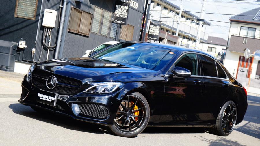 キャリパー塗装施工事例：ベンツCクラスW205　キャリパー塗装　COLOR:#030 Royal art pearl orange gold IMG9_1664_6U6gMt_sub8.jpg