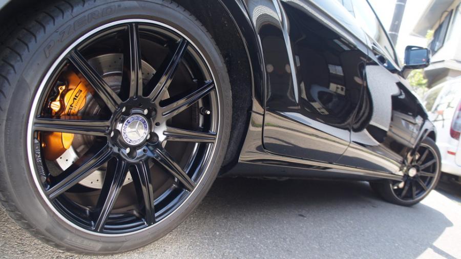 キャリパー塗装施工事例：ベンツCLS63ｼｭｰﾃｨﾝｸﾞﾌﾞﾚｰｸ　キャリパー塗装　COLOR:#030 Royal art pearl orange gold IMG9_1718_VHPFy0_sub5.jpg