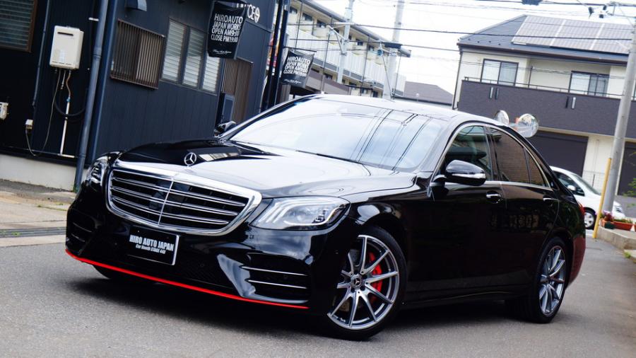 キャリパー塗装施工事例：ベンツSクラス　キャリパー塗装　COLOR:#001 Italian losso solid　バンパーモールキャリパー同色塗装 IMG9_1745_G8aPG1_sub10.jpg