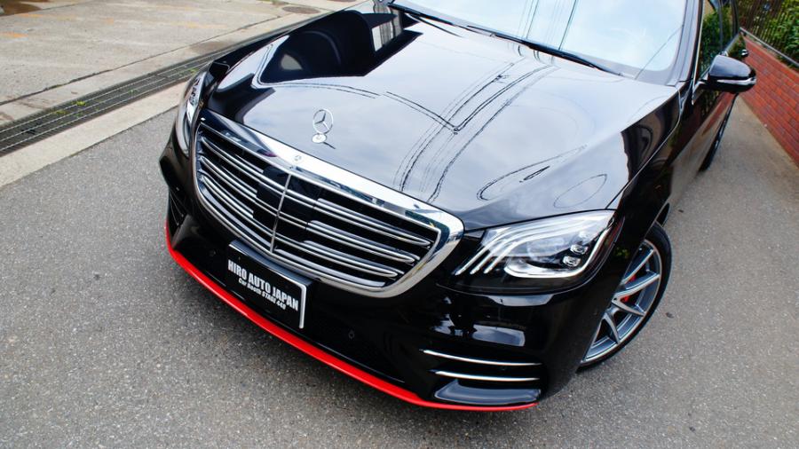 キャリパー塗装施工事例：ベンツSクラス　キャリパー塗装　COLOR:#001 Italian losso solid　バンパーモールキャリパー同色塗装 IMG9_1745_G8aPG1_sub4.jpg