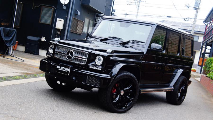 ベンツG350　キャリパー塗装　COLOR:#001 Italian losso solid