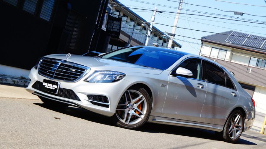 キャリパー塗装施工事例：ベンツS300h　キャリパー塗装　COLOR:オリジナルゴールド系 IMG9_1805_xFwBCU_sub7.jpg