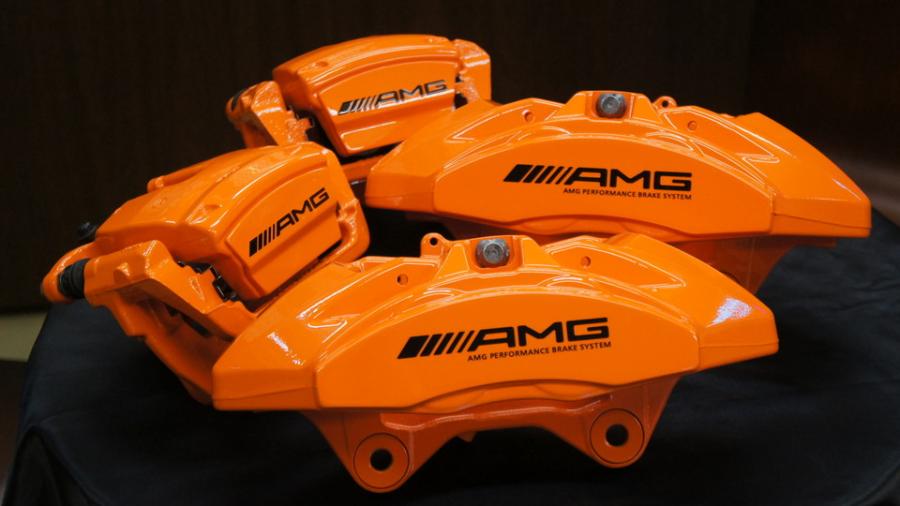 キャリパー塗装施工事例：ベンツS400　キャリパー塗装　COLOR:#098 honey of pearl orange IMG9_1829_VbfFgD_sub1.jpg