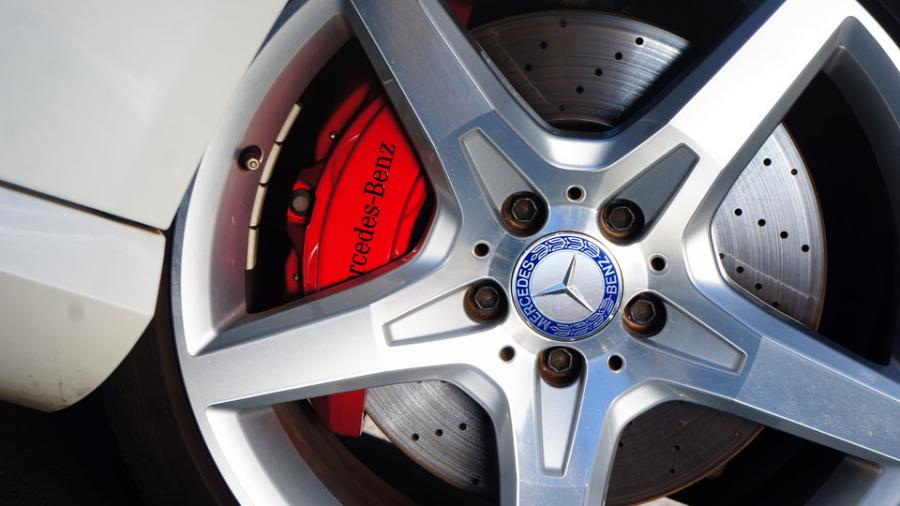 キャリパー塗装施工事例：ベンツSL350　キャリパー塗装COLOR:#010 premiun rouge candy red IMG9_1903_zRoSb5_sub5.jpg