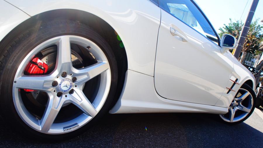 キャリパー塗装施工事例：ベンツSL350　キャリパー塗装COLOR:#010 premiun rouge candy red IMG9_1903_zRoSb5_sub6.jpg