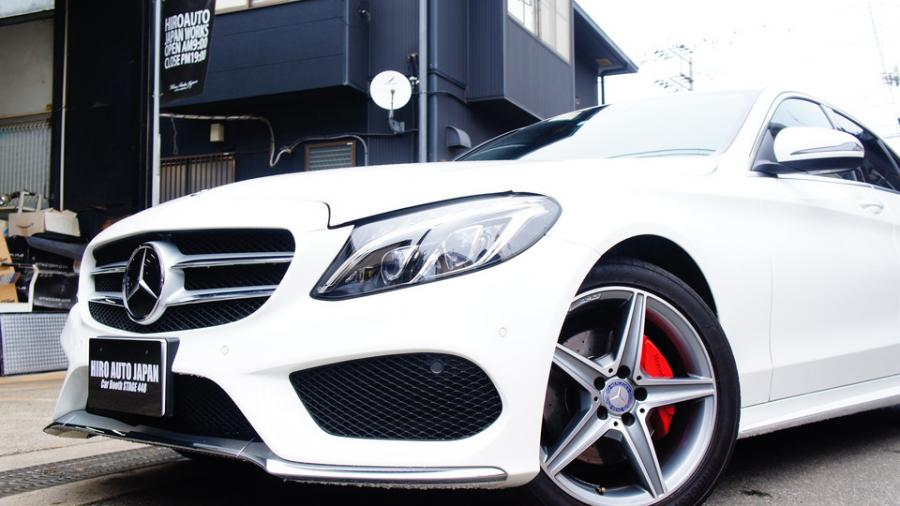 キャリパー塗装施工事例：ベンツC200　キャリパー塗装COLOR:#001 Italian losso solid IMG9_1922_uj3ruD_sub4.jpg