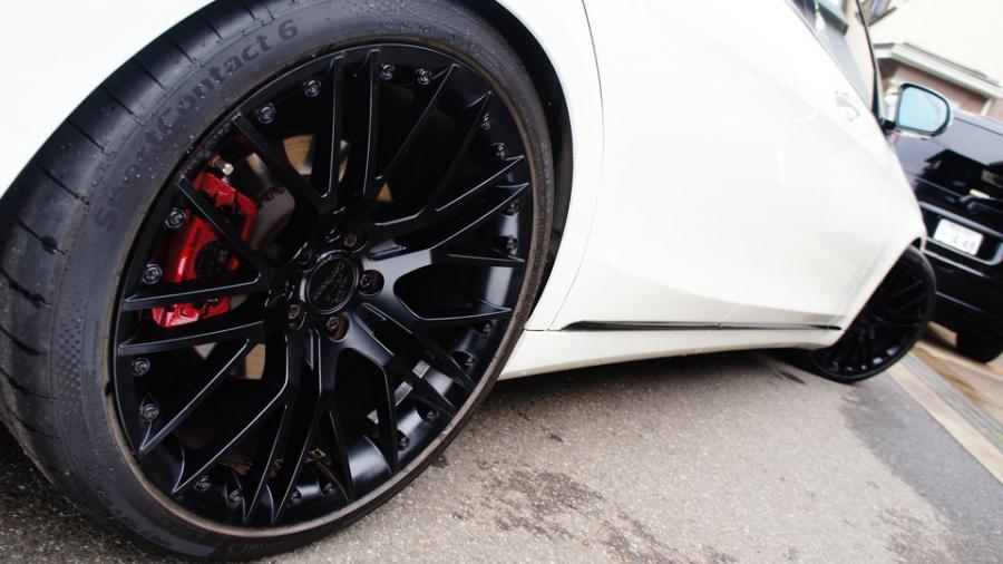 キャリパー塗装施工事例：ベンツSクラス　キャリパー塗装COLOR:#010 premiun rouge candy red IMG9_1946_vAMUPv_sub8.jpg