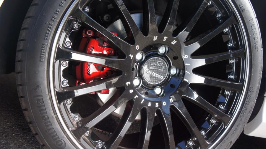 キャリパー塗装施工事例：ベンツCクラス　キャリパー塗装COLOR:#010 premiun rouge candy red IMG9_1956_YfZGSm_sub6.jpg