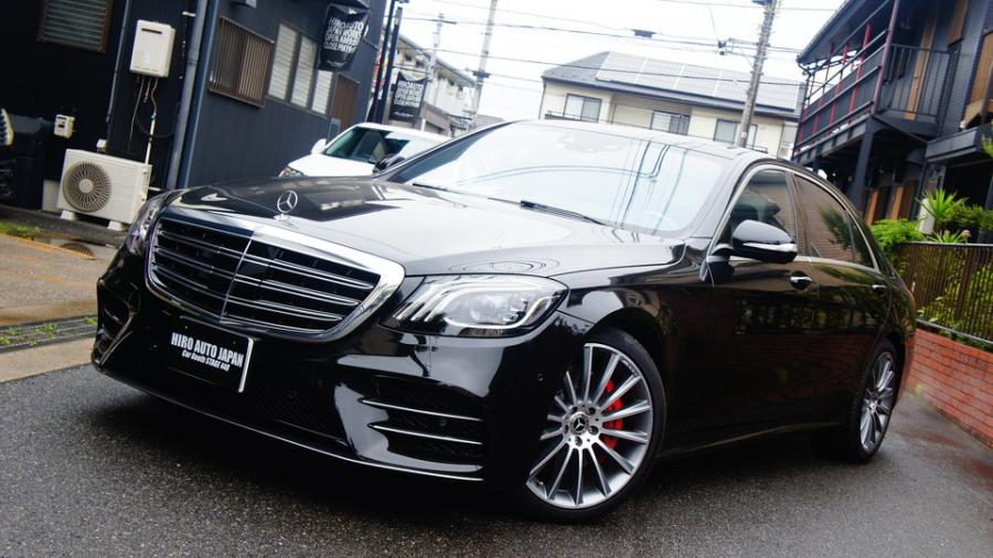 ベンツSクラス　キャリパー塗装COLOR:#001 Italian losso solid