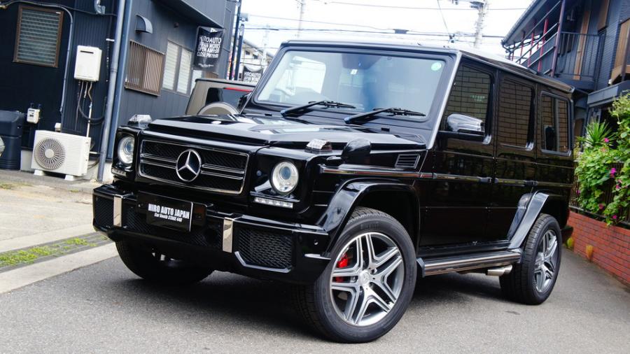 ベンツG350d　キャリパー塗装COLOR:#001 Italian losso solid