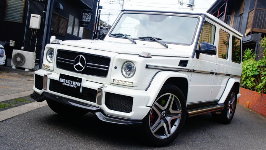 ベンツG55AMG　キャリパー塗装COLOR:#001 Italian losso solid