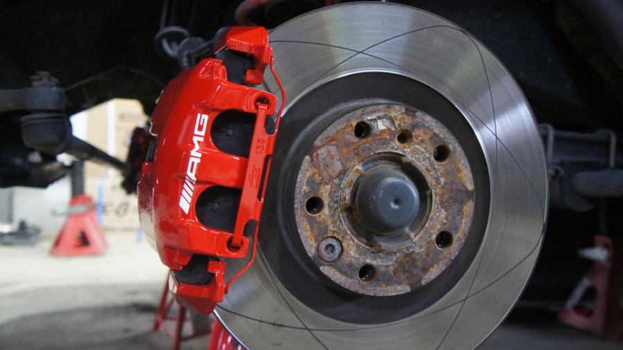 キャリパー塗装施工事例：ベンツG55AMG　キャリパー塗装COLOR:#001 Italian losso solid IMG9_2036_NTFJs0_sub1.jpg