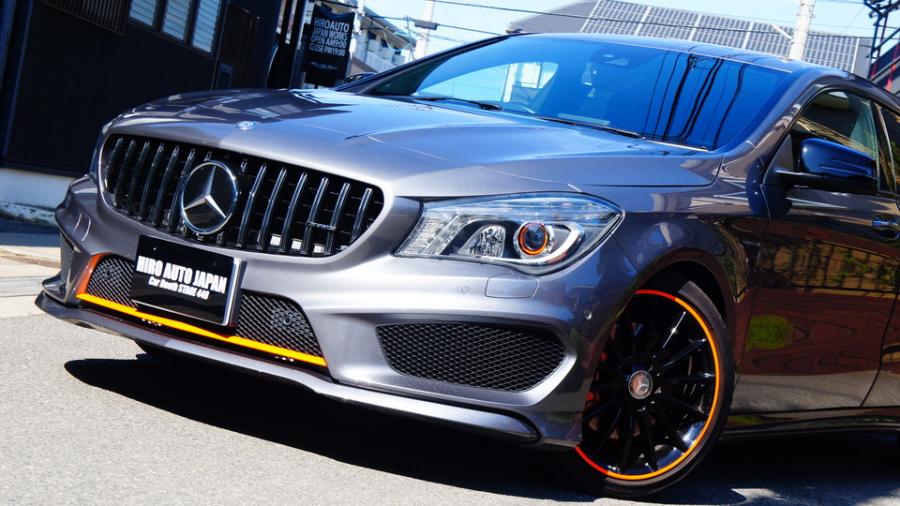 キャリパー塗装施工事例：ベンツCLA250ｼｭｰﾃｨﾝｸﾞﾌﾞﾚｰｸ　キャリパー塗装COLOR:#1110 Valencia premium orange IMG9_2041_5PmuCr_sub3.jpg