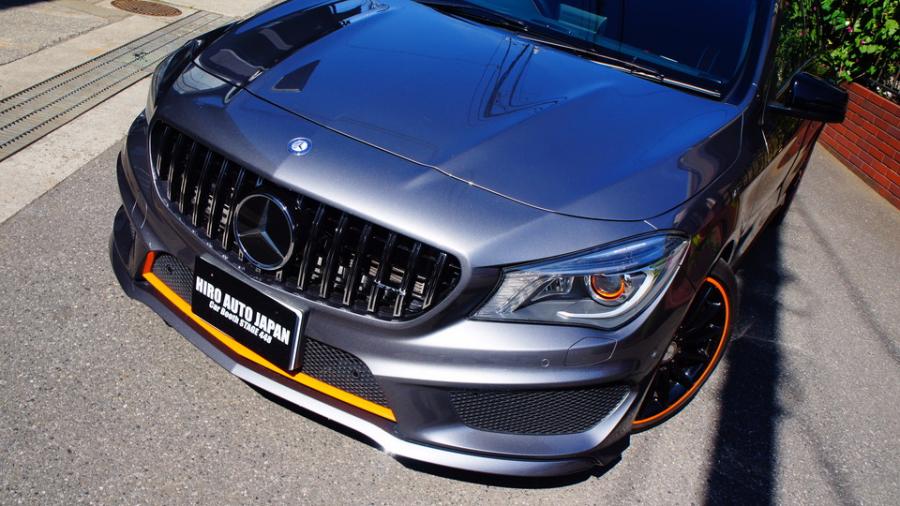 キャリパー塗装施工事例：ベンツCLA250ｼｭｰﾃｨﾝｸﾞﾌﾞﾚｰｸ　キャリパー塗装COLOR:#1110 Valencia premium orange IMG9_2041_5PmuCr_sub9.jpg