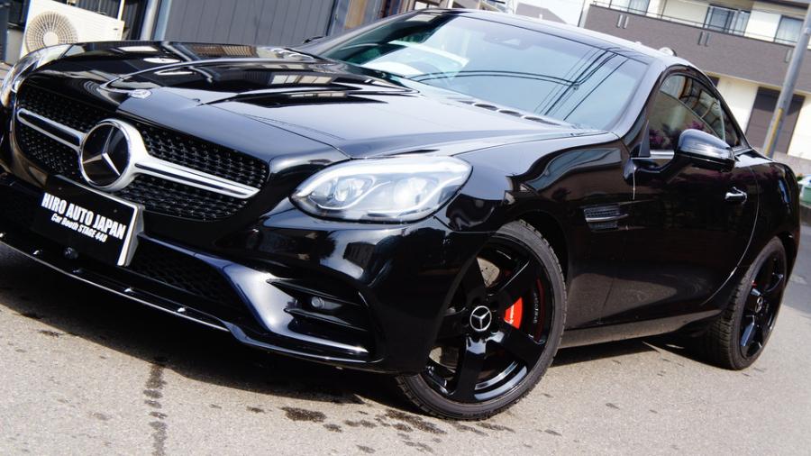 キャリパー塗装施工事例：ベンツSLC　キャリパー塗装COLOR:#001 Italian losso solid　スペーサー装着 IMG9_2100_hcIA0o_sub3.jpg